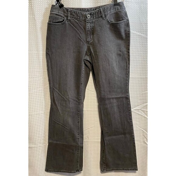 Eddie Bauer Denim - Eddie Bauer jeans womens 8 classic fit bootcut 28 x 30 light black